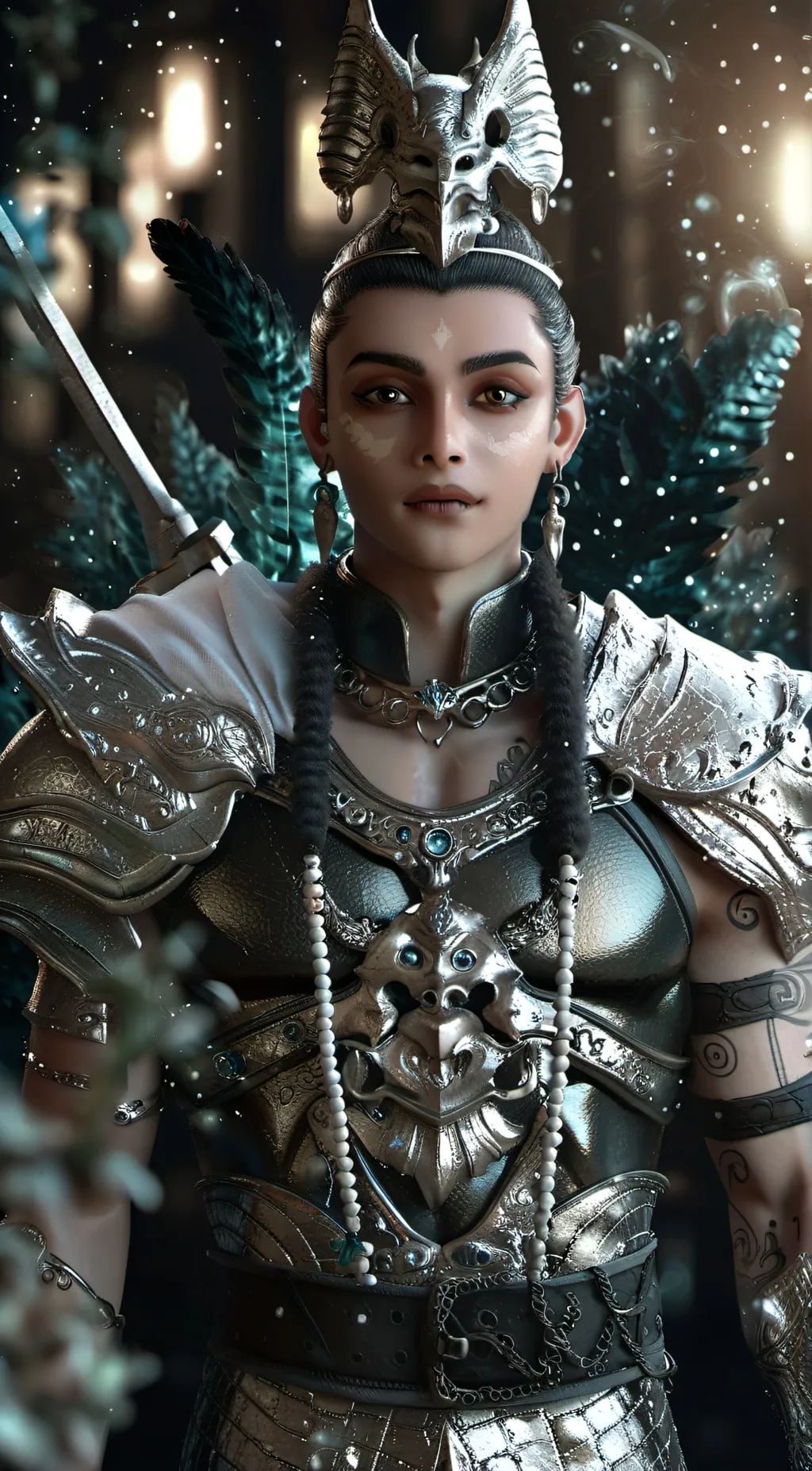ai character: deni background