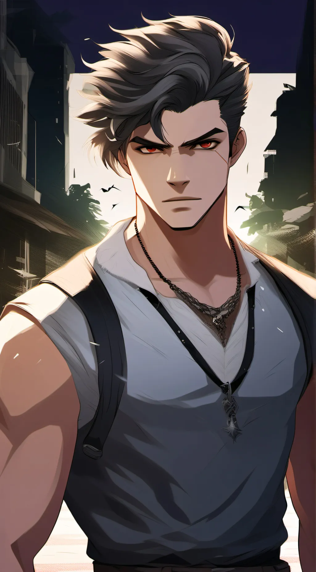 ai character: Nick background