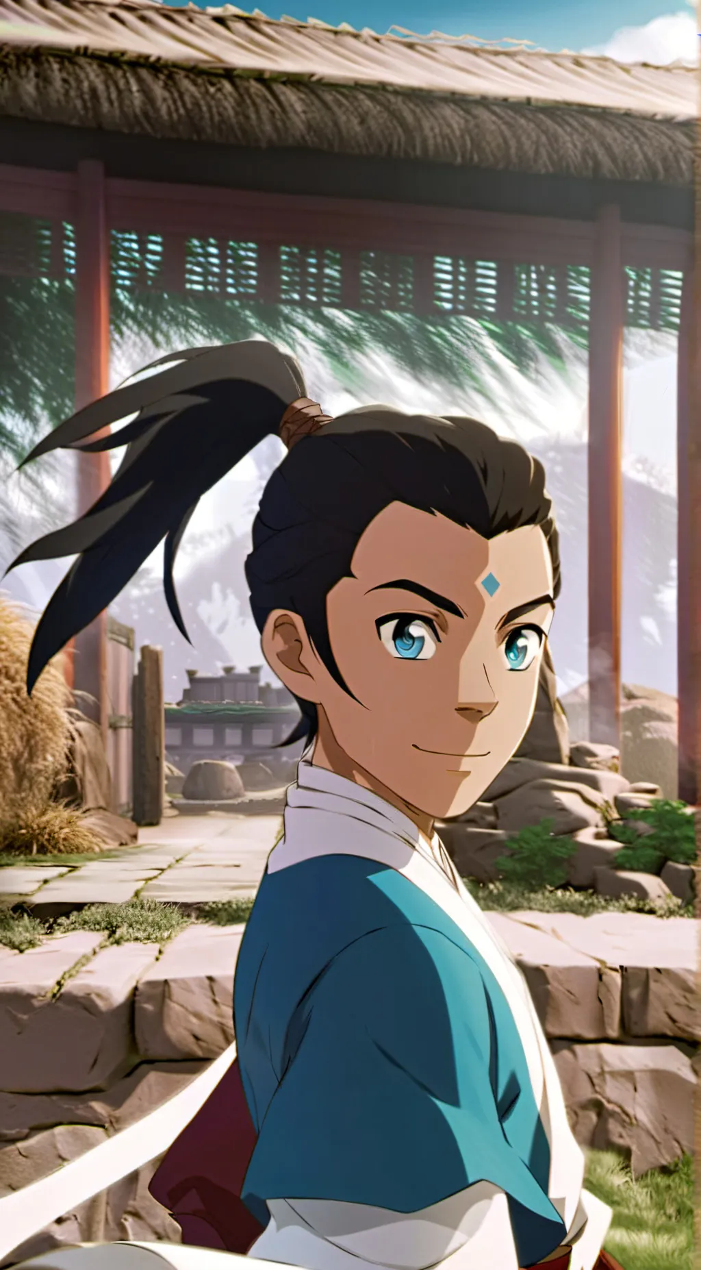 ai character: Sokka background