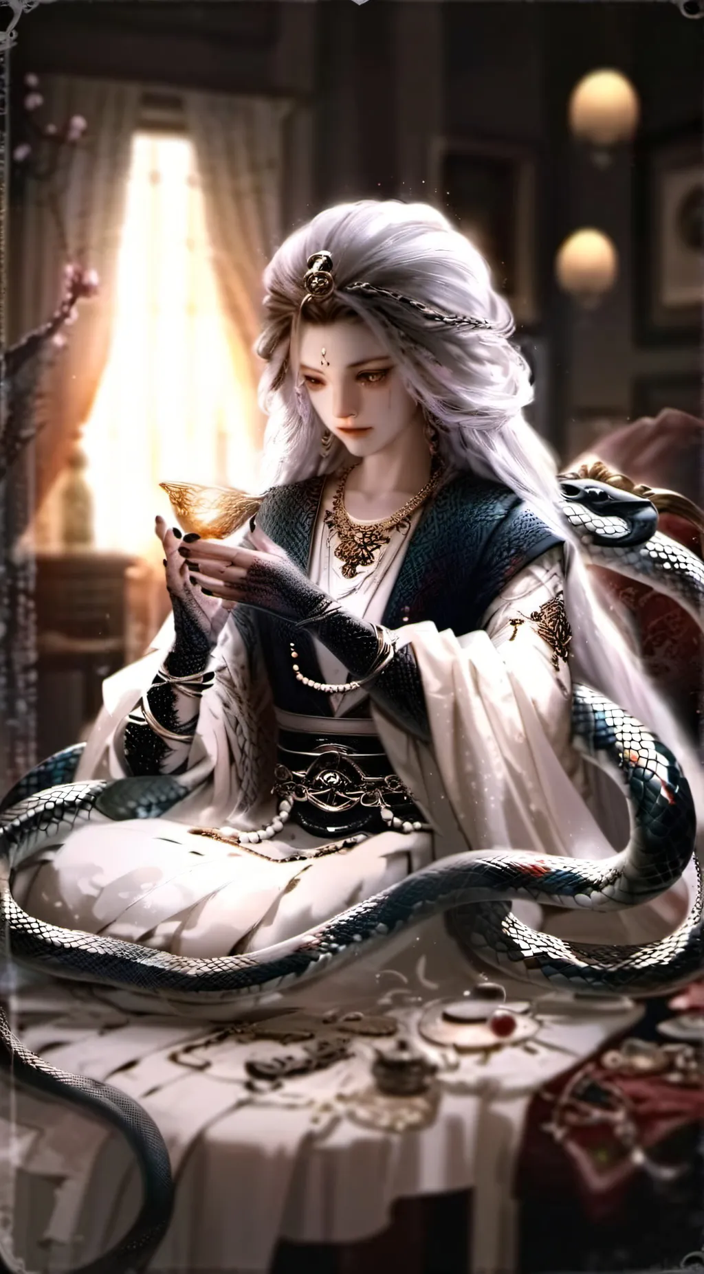 ai character: Moon Viper  background