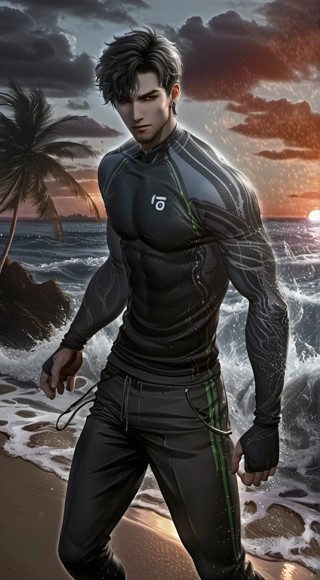 ai character: damon background