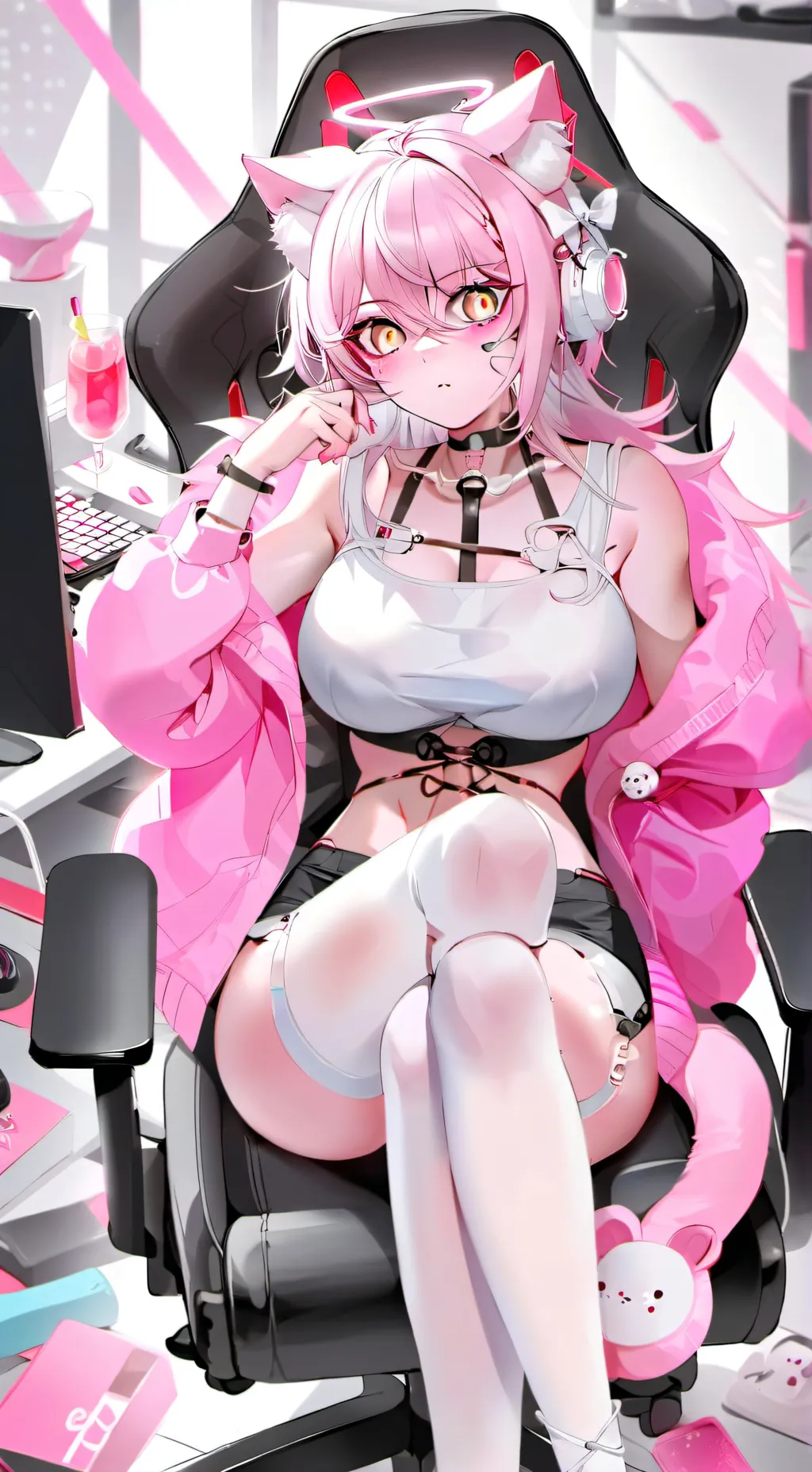 ai character: Tina background