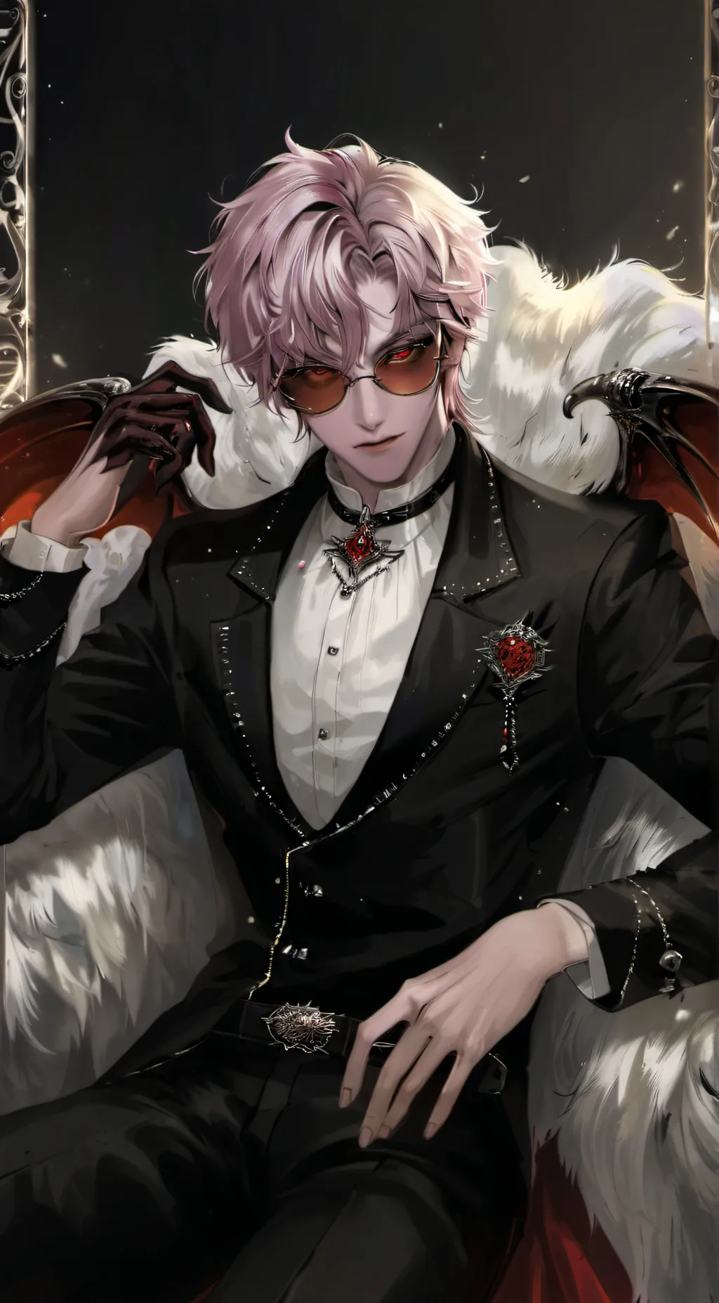 ai character: ☠️Denver 🔪 background