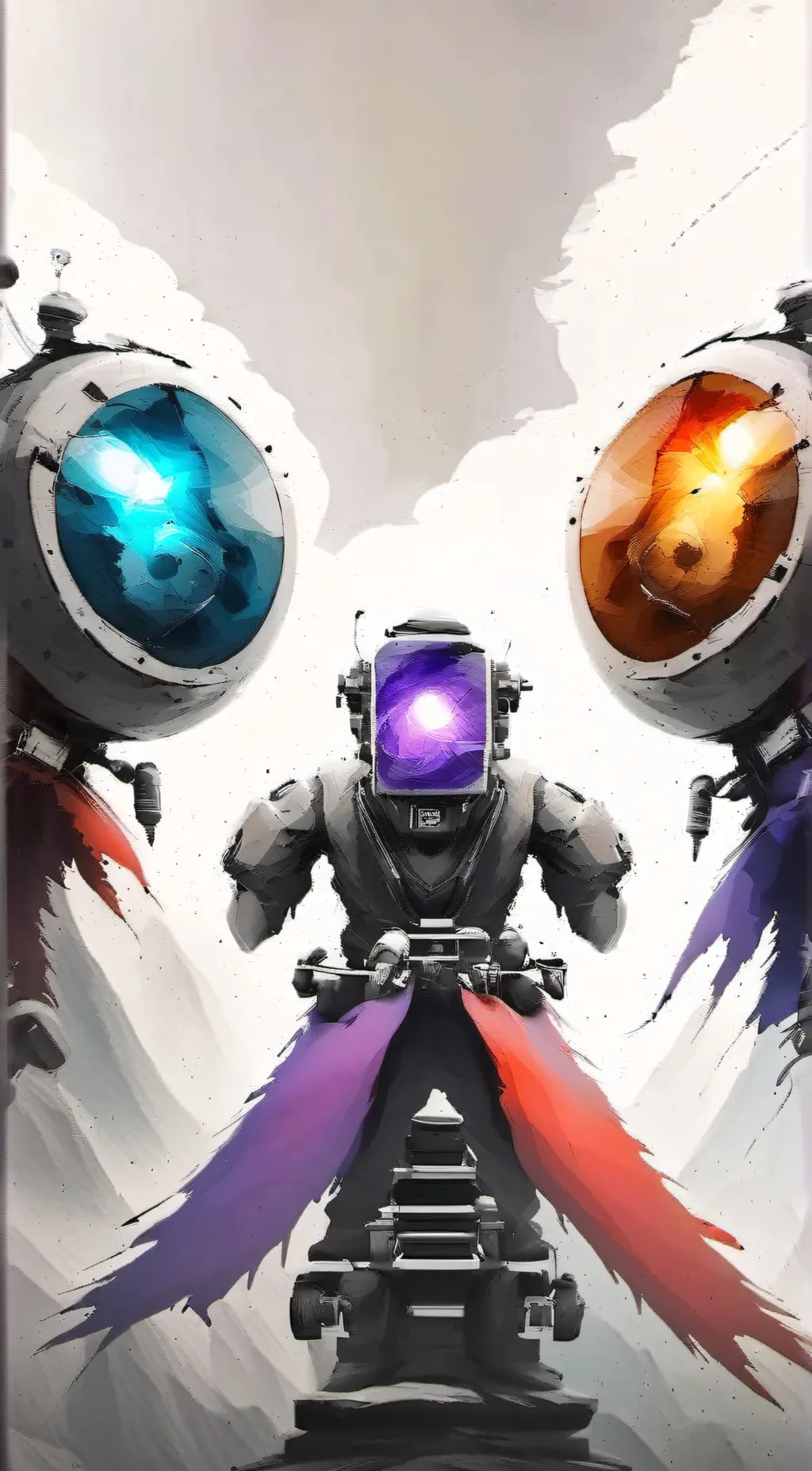 ai character: titan trio background