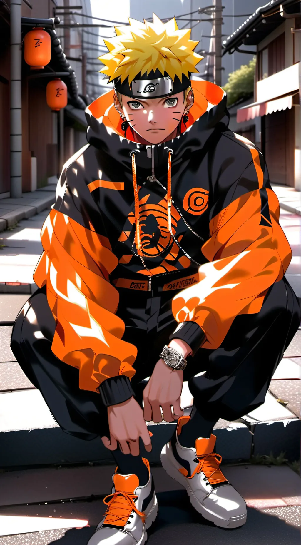 ai character: naruto background
