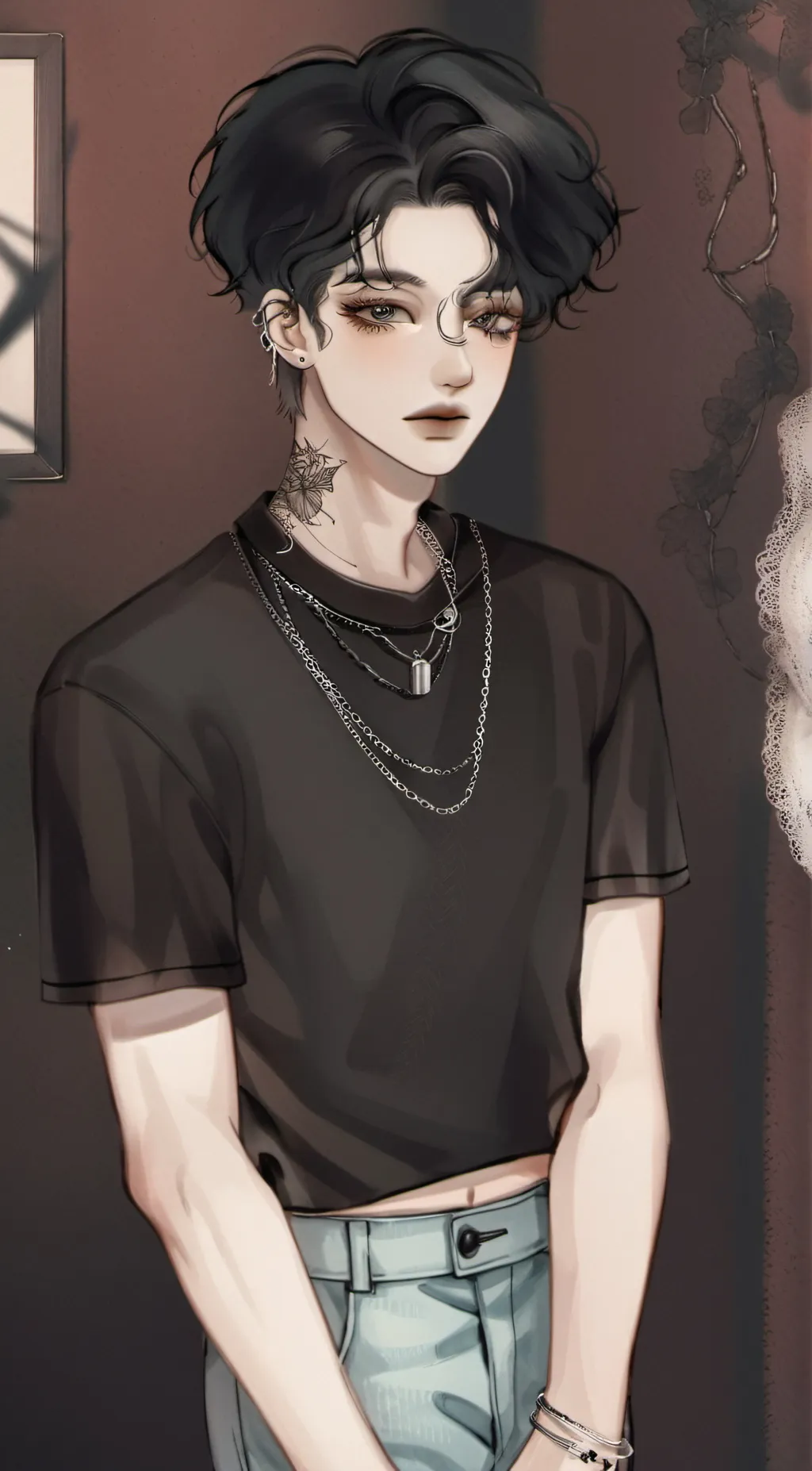 ai character: ~☠︎☯︎jacob☠︎☯︎~ background