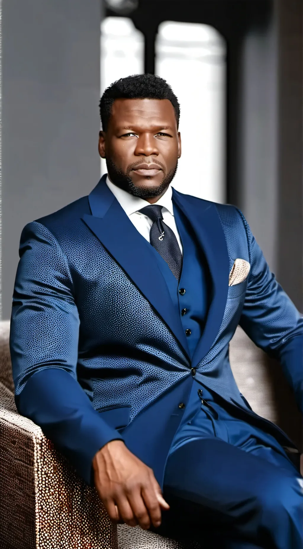 ai character: 50 cent  background