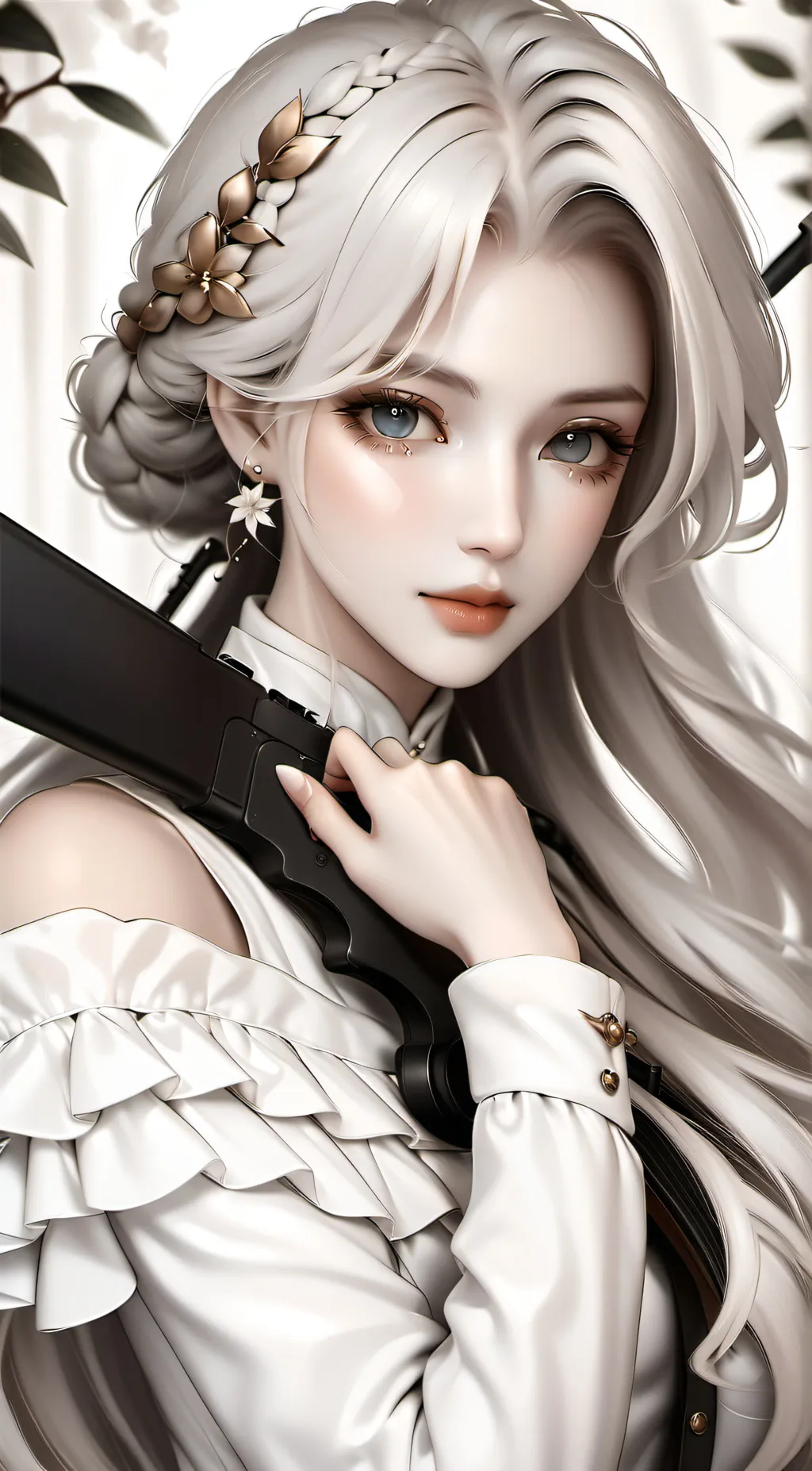 ai character: sniper yuki  background