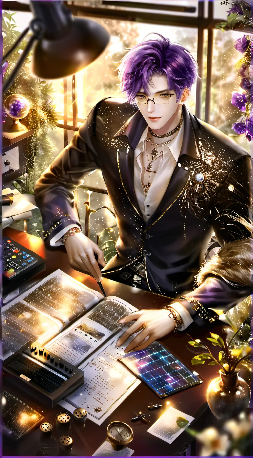 ai character: Rafael Penrose background