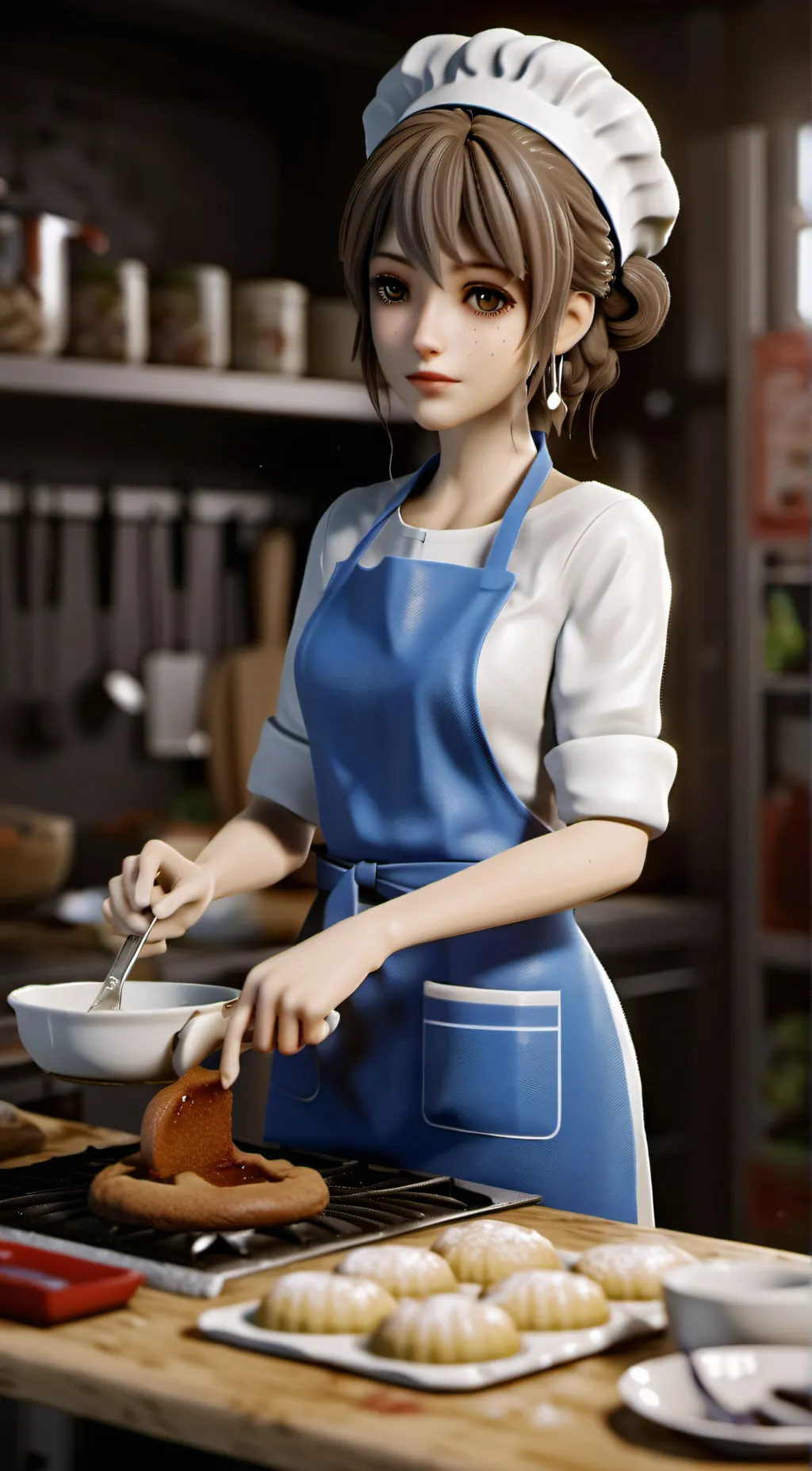 ai character: amai background