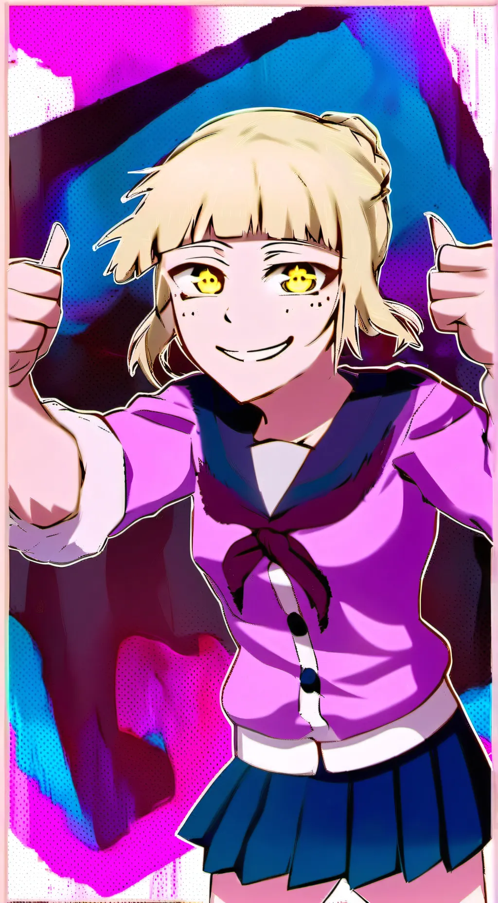 ai character: Himiko Toga (MHA)  background