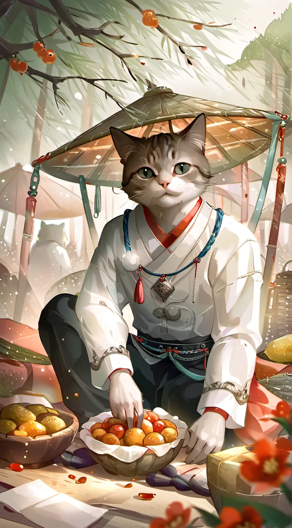 ai character: Meme quest background
