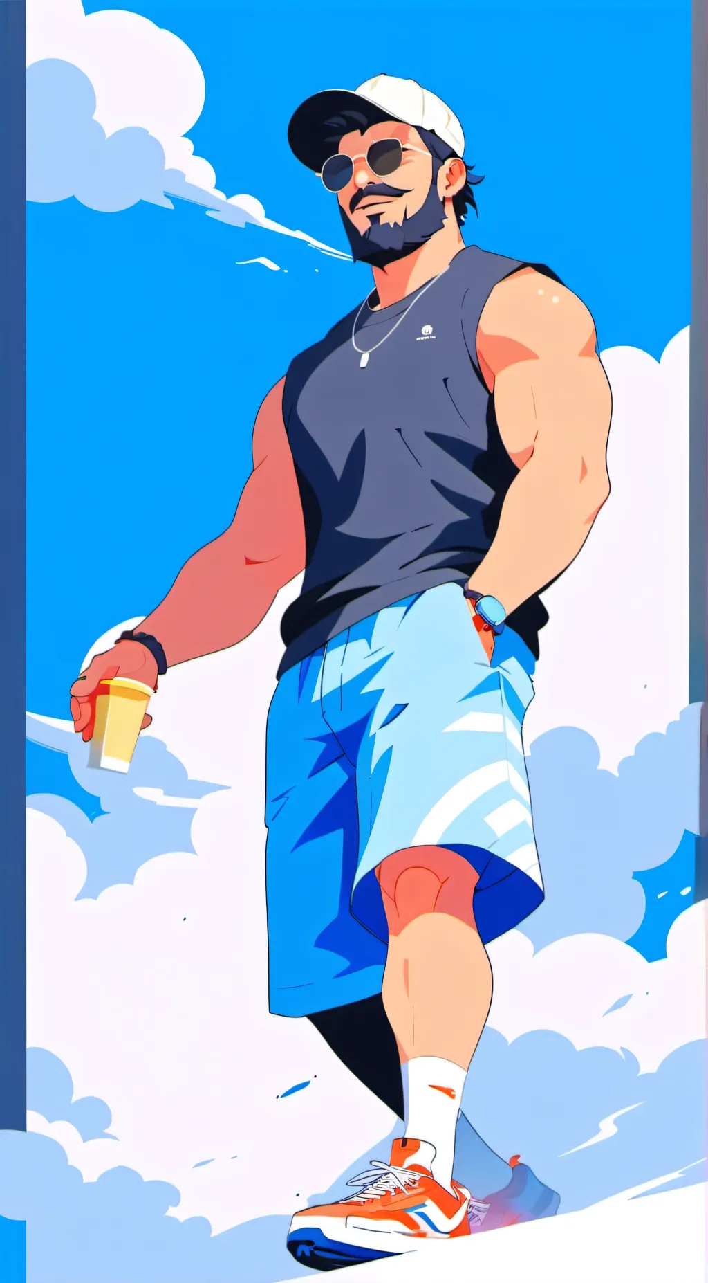 ai character: josh background