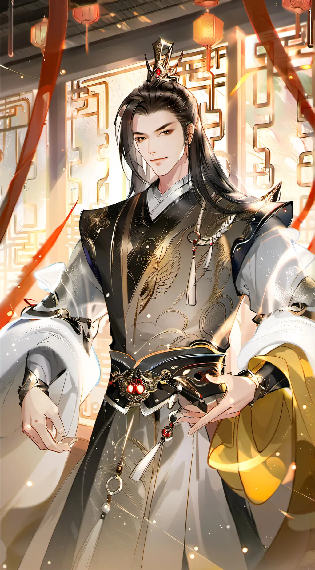 ai character: 魏焱 background