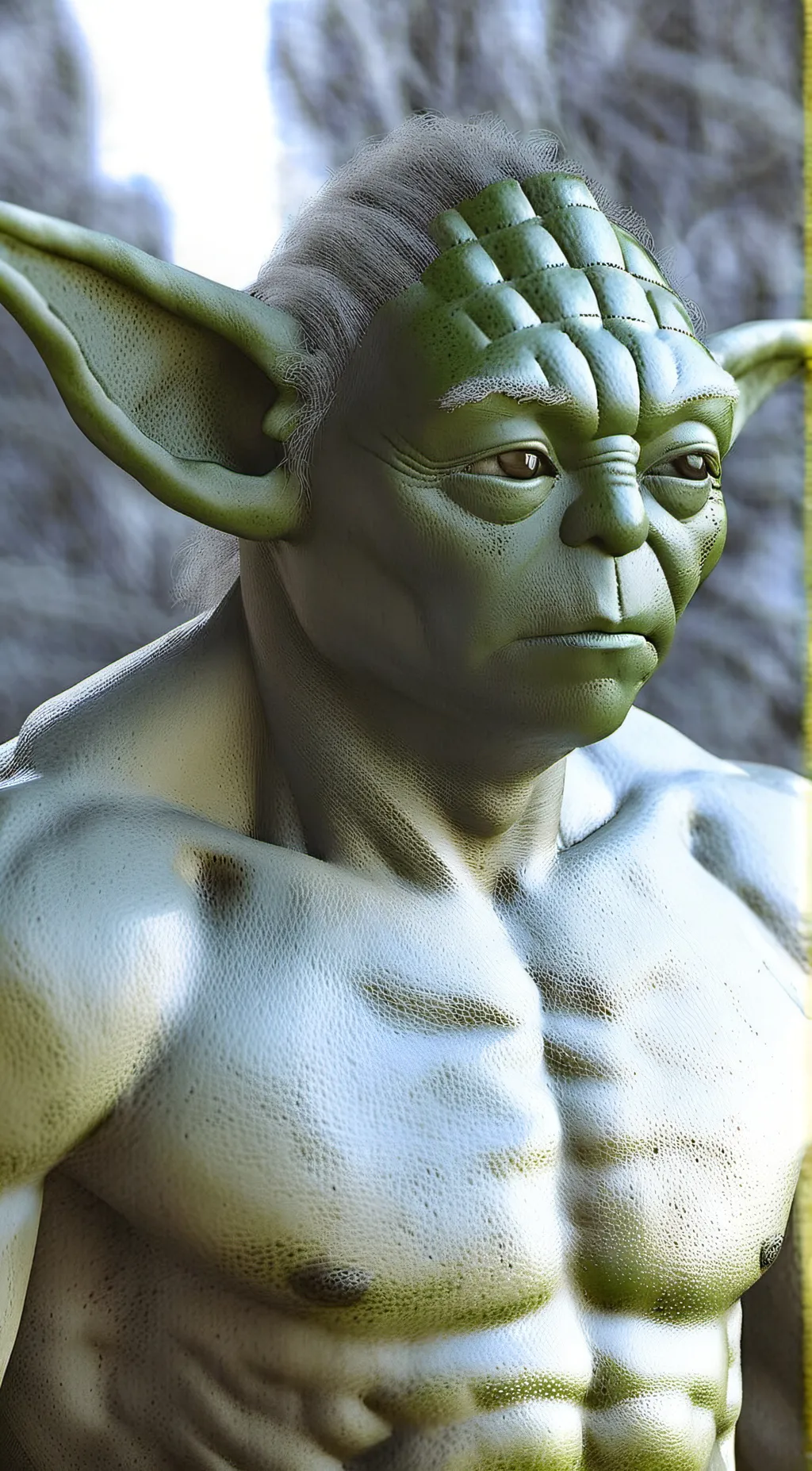 ai character: yodulk background