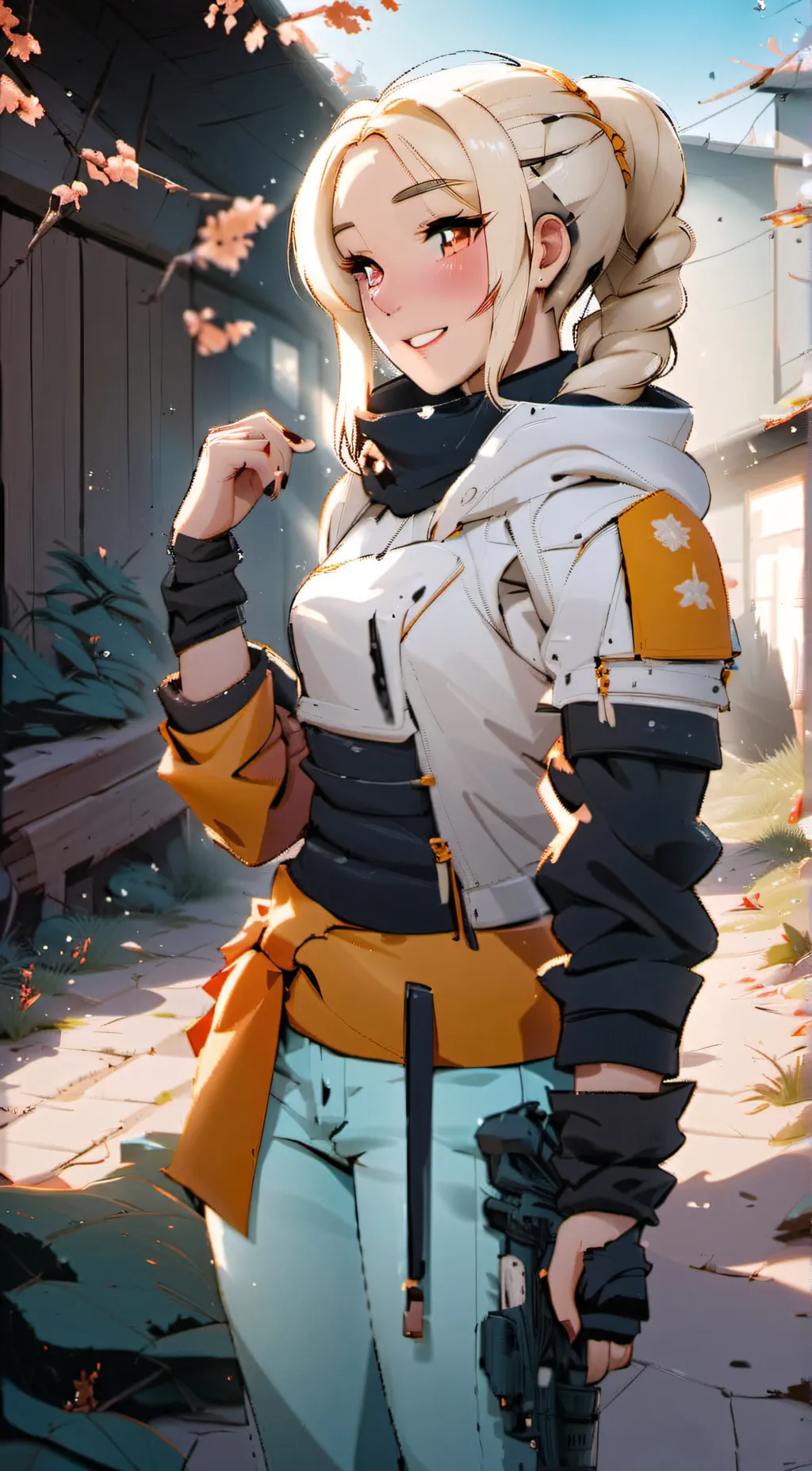 ai character: Ashley ♡ background