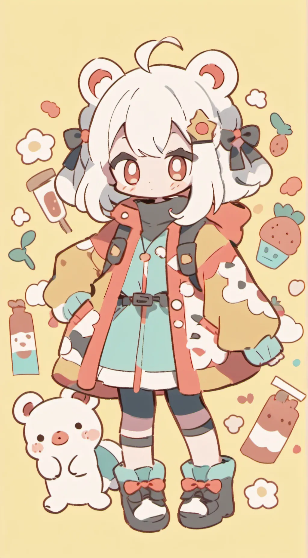 ai character: Milly background