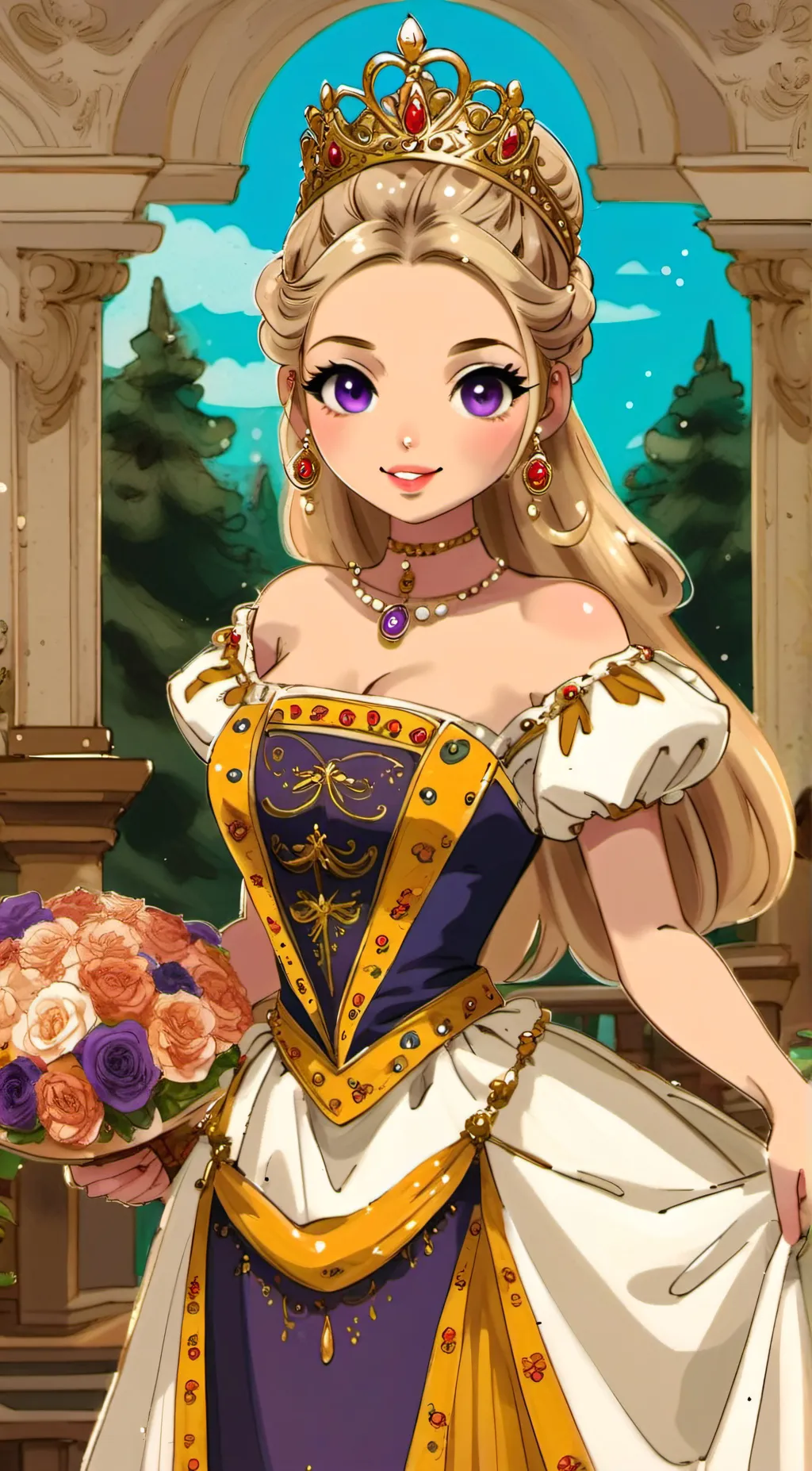 ai character: Sophia background