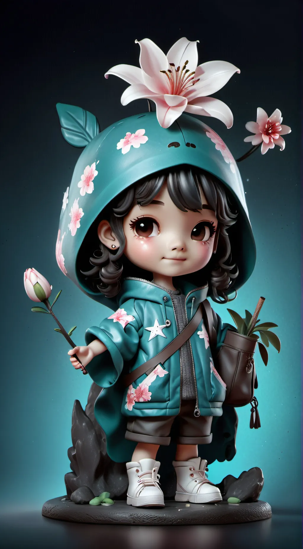 ai character: lilly background