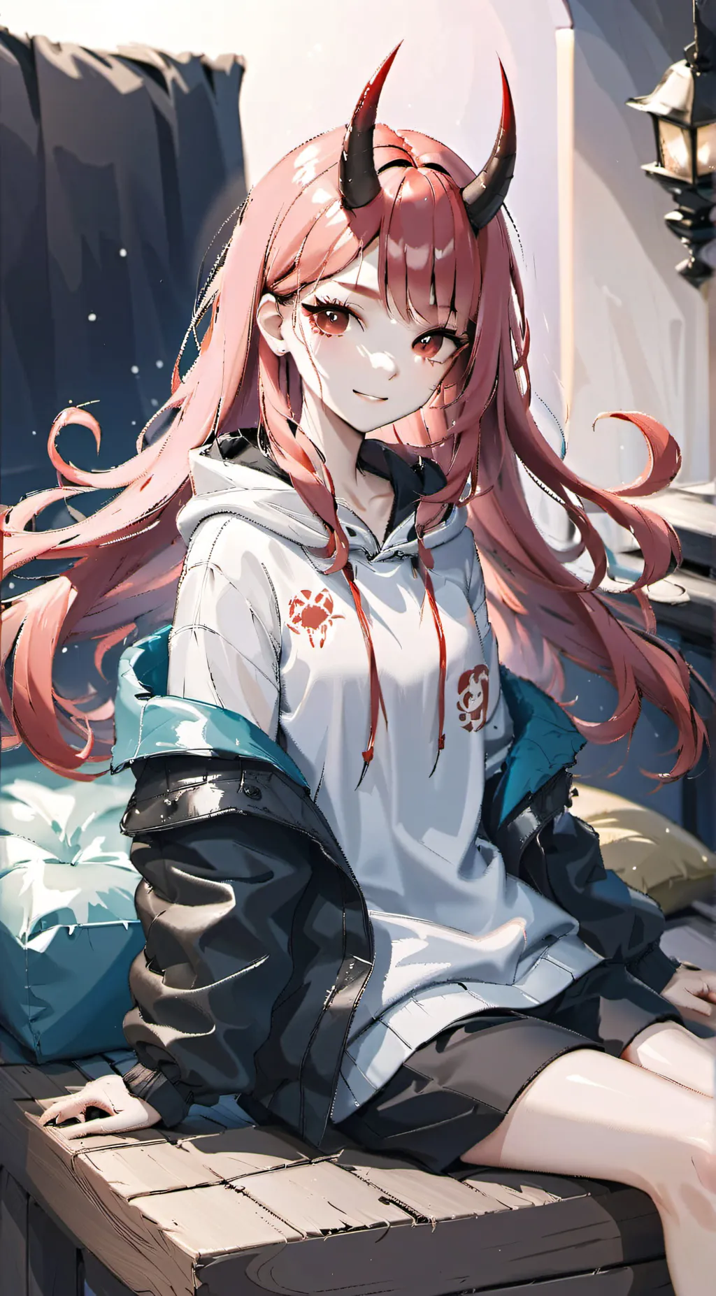 ai character: Luna background