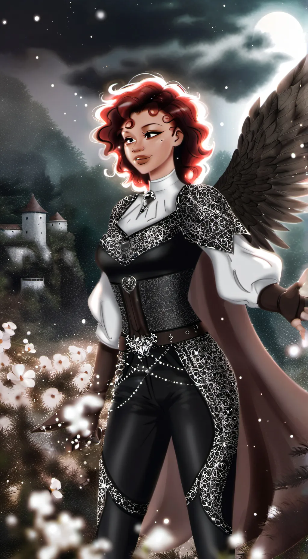ai character: Amaya  background
