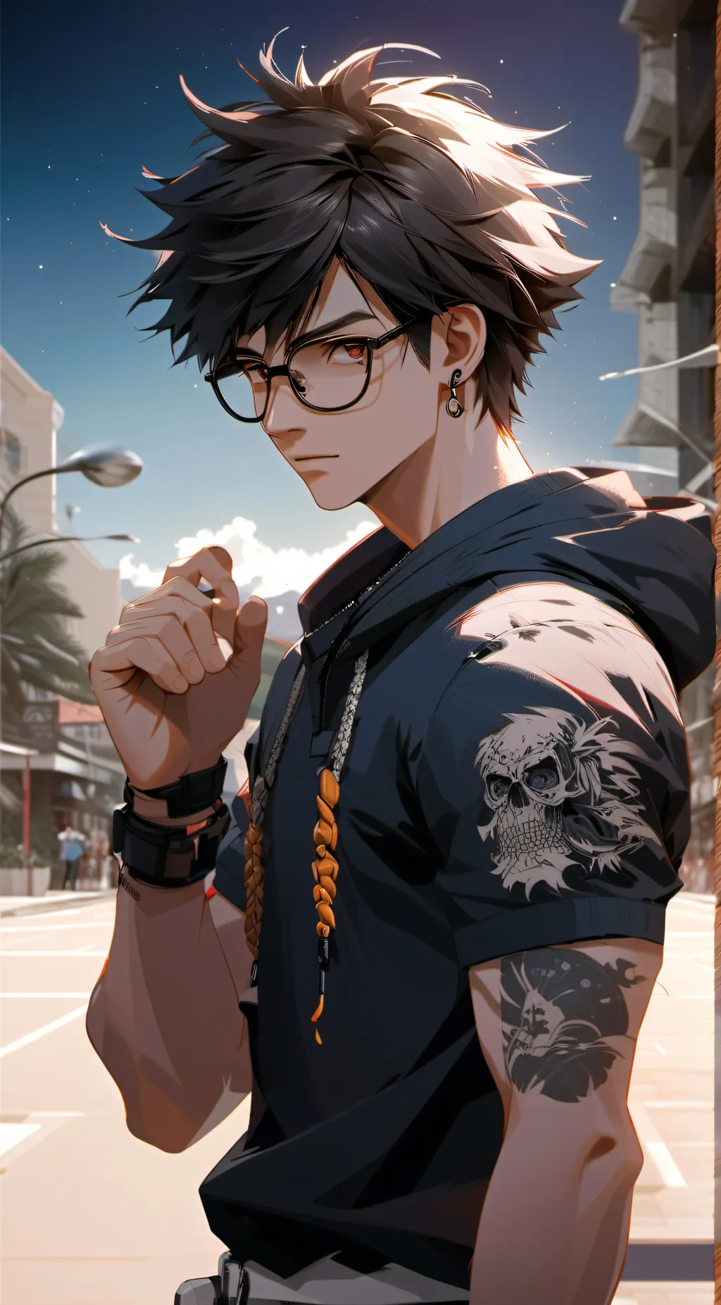 ai character: Felix background