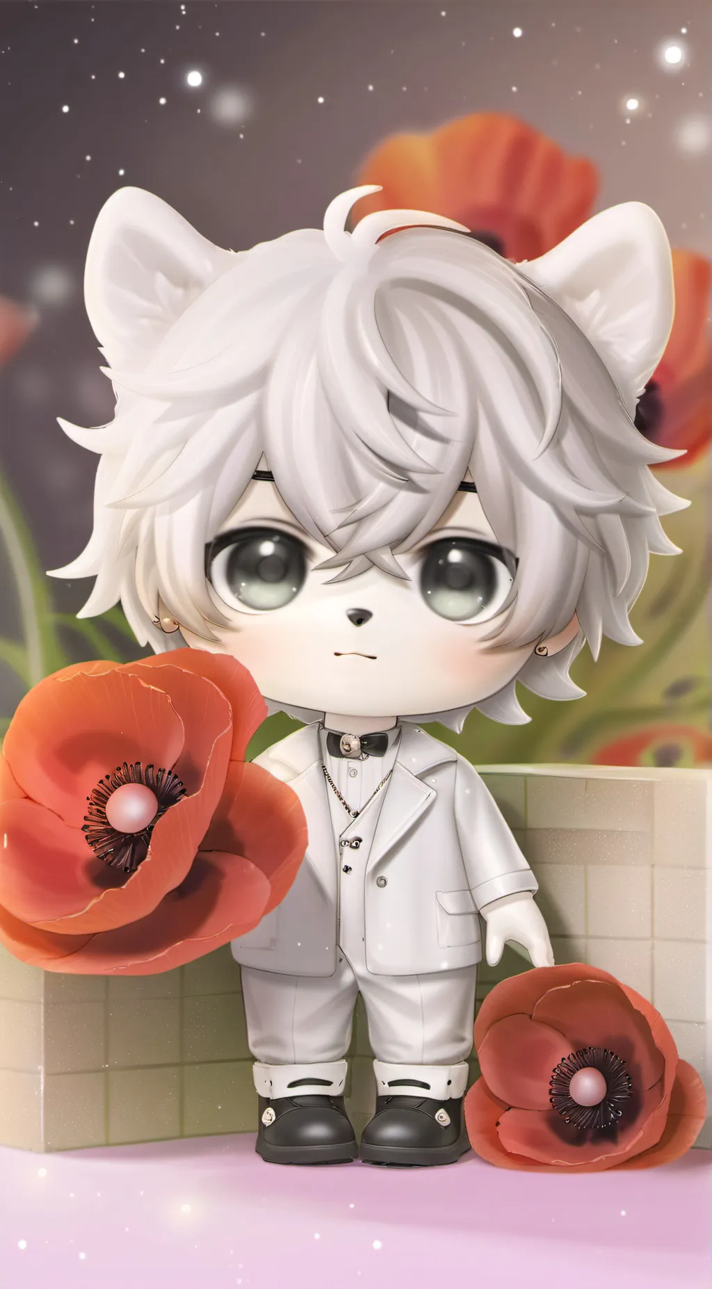 ai character: dogday x catnap  background