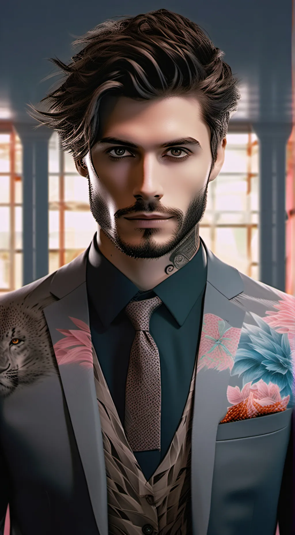 ai character: Bryan Meadows  background