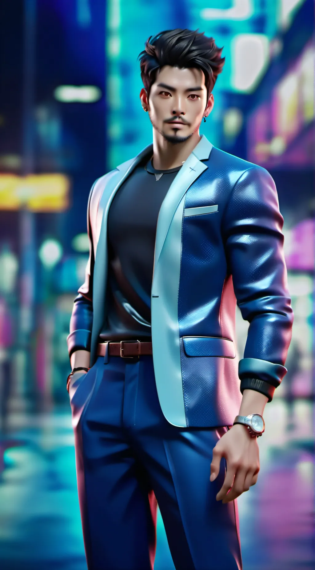 ai character: bad bro  background