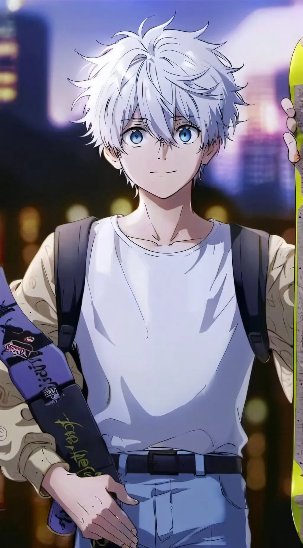 ai character: Hunter x hunter  background