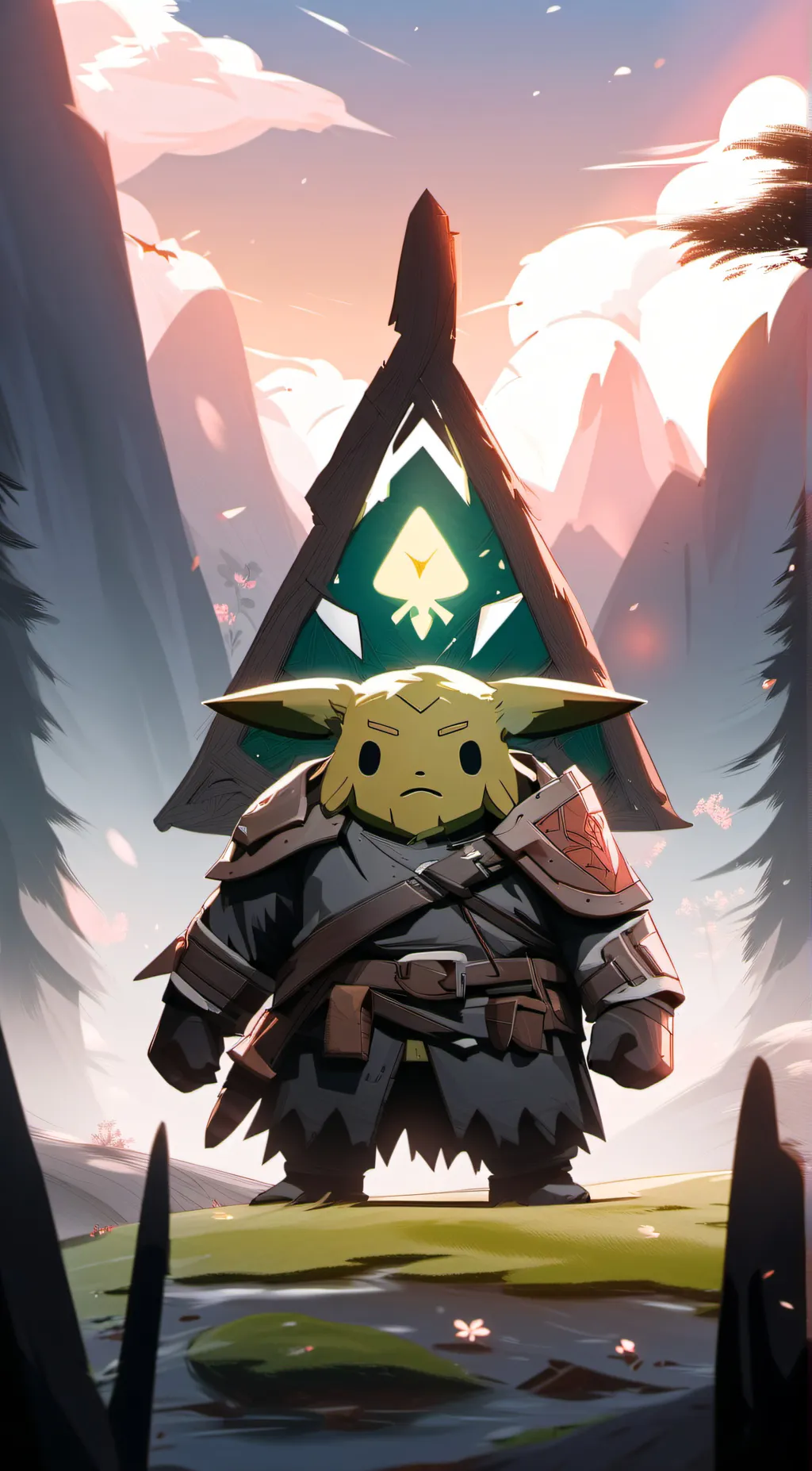 ai character: Korok background