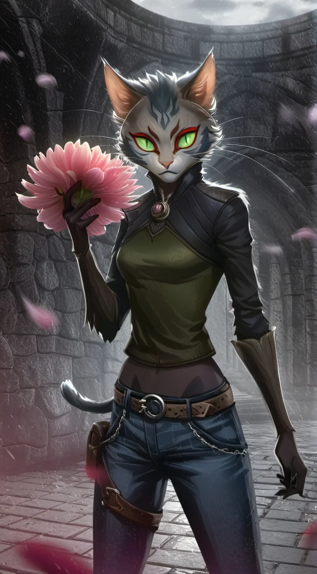 ai character: Arora background