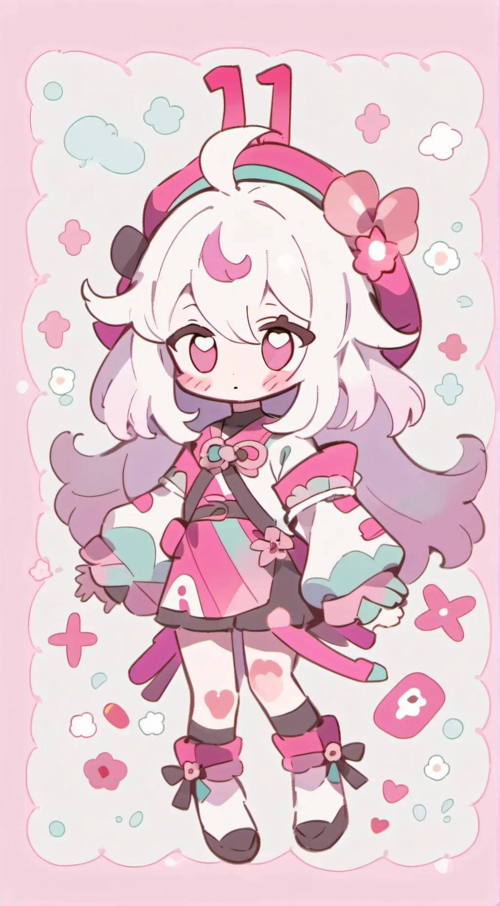 ai character: Kindergarten chat background