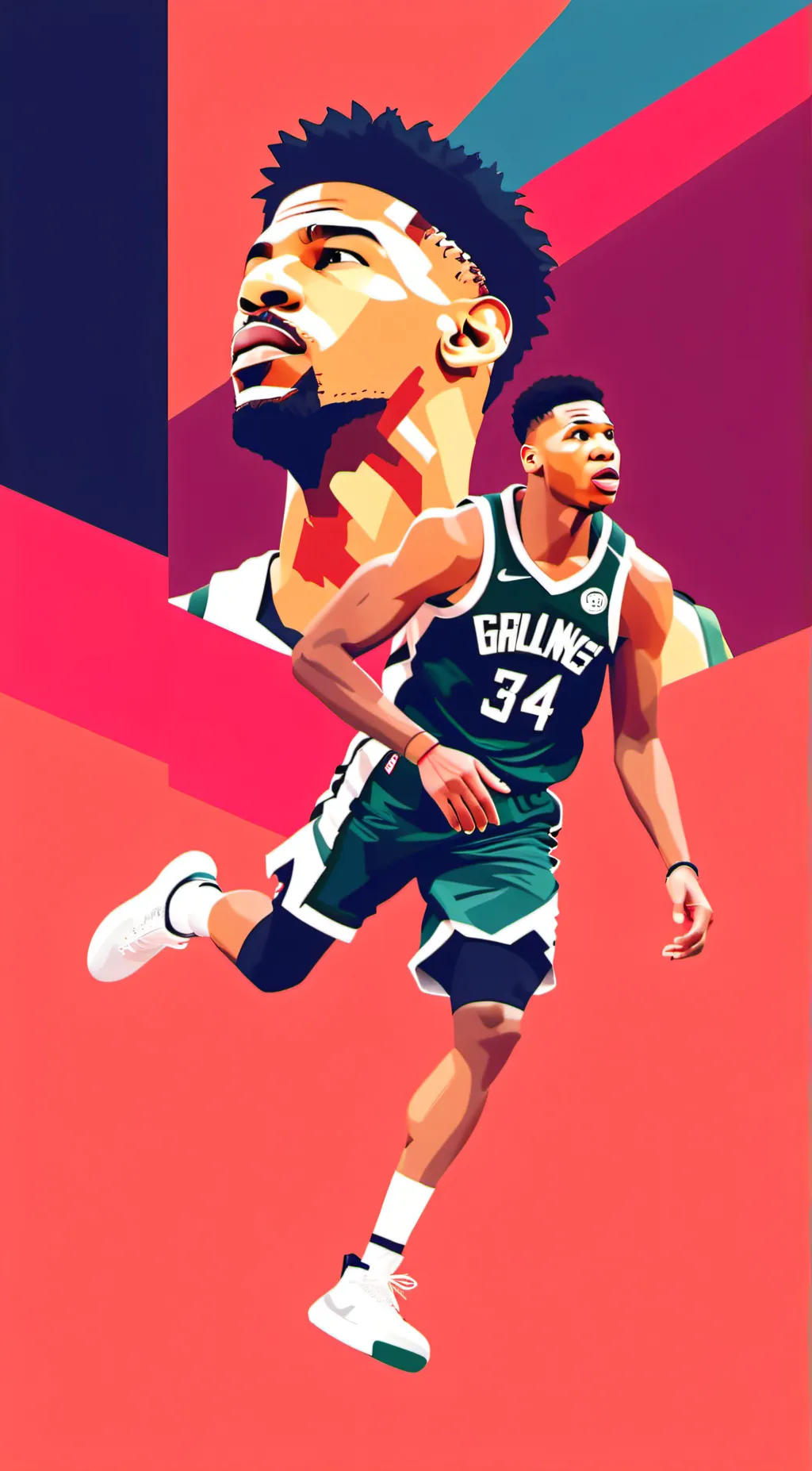 ai character: Giannis   background