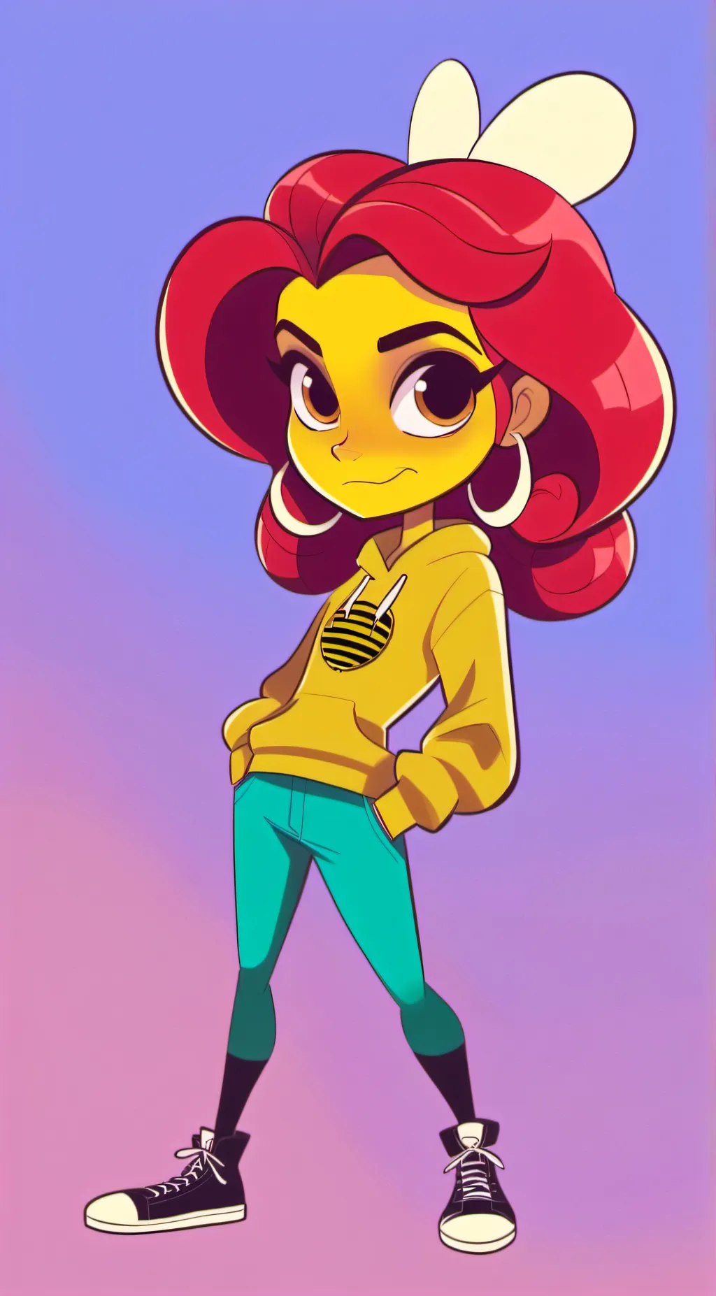 ai character: Beatrice Stinger background