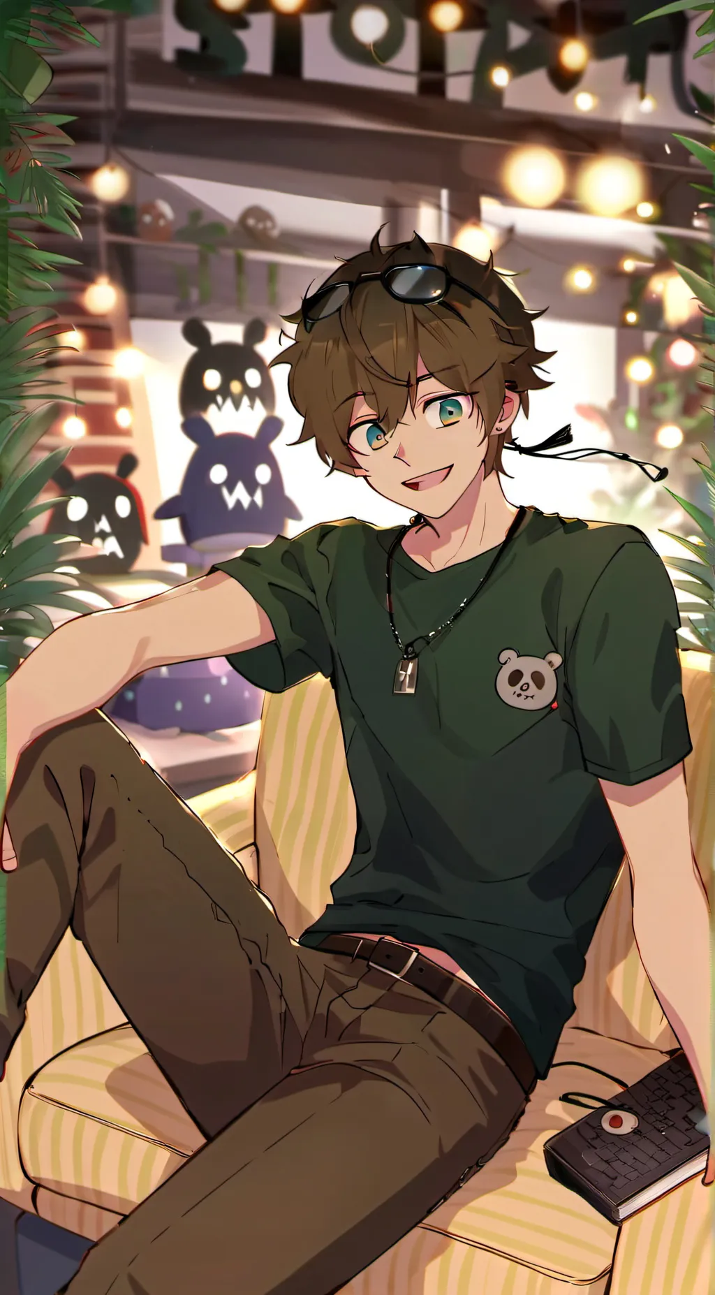ai character: Frederick  background