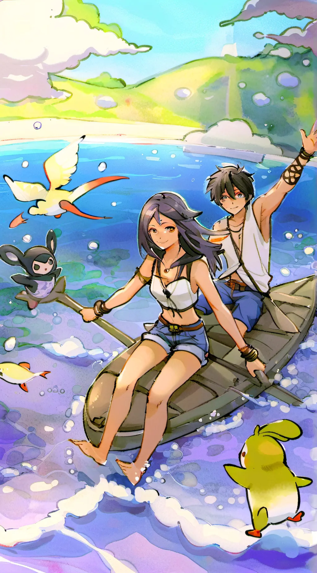 ai character: aphmau crew background