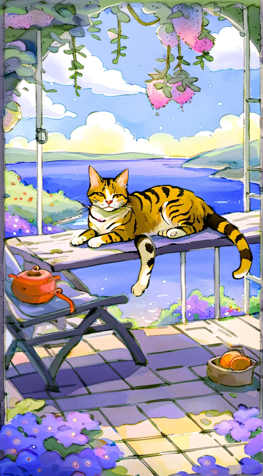 ai character: catnap  background