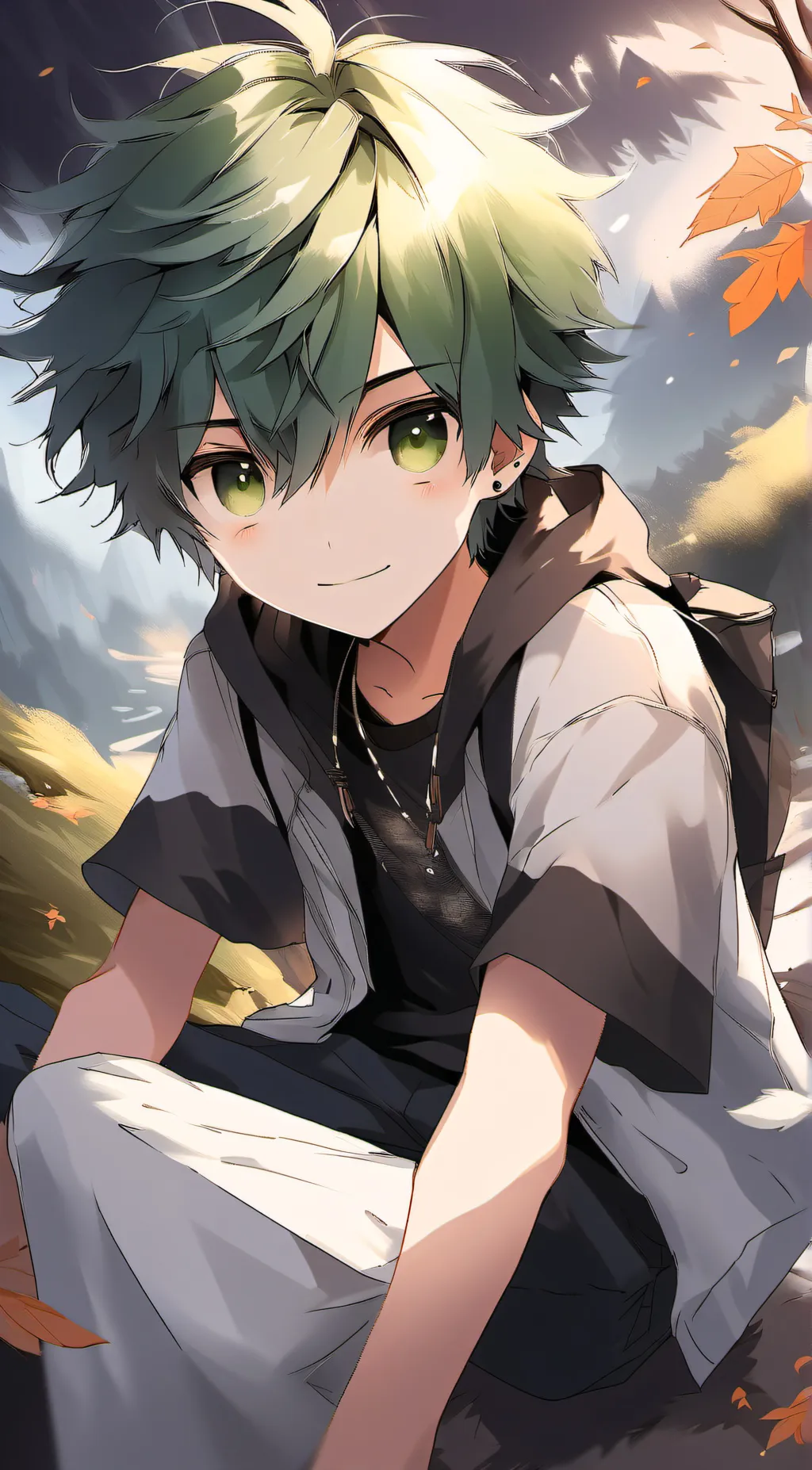 ai character: ♥️♥️♥️♥️ ✨Deku✨😘 background