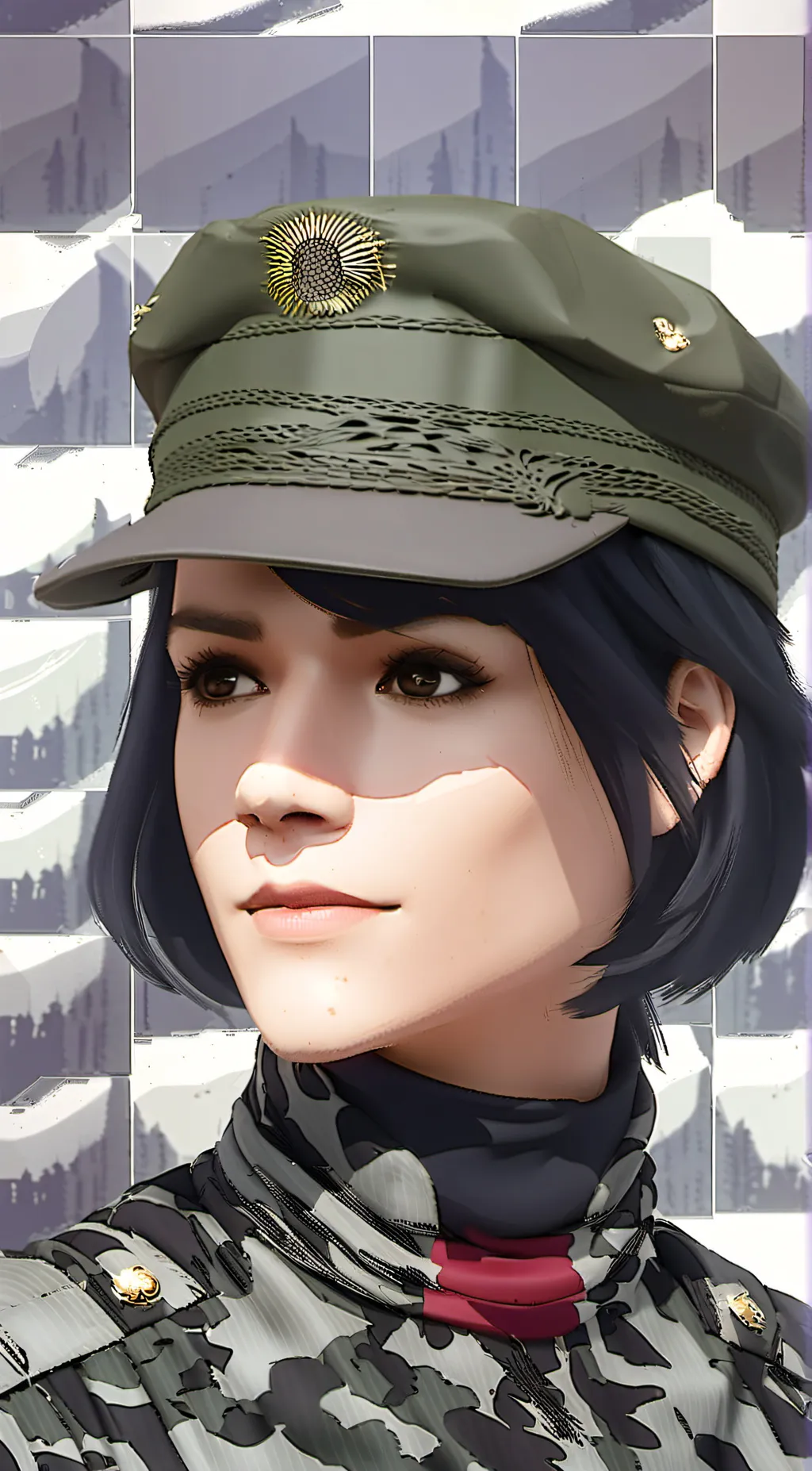 ai character: cass  background