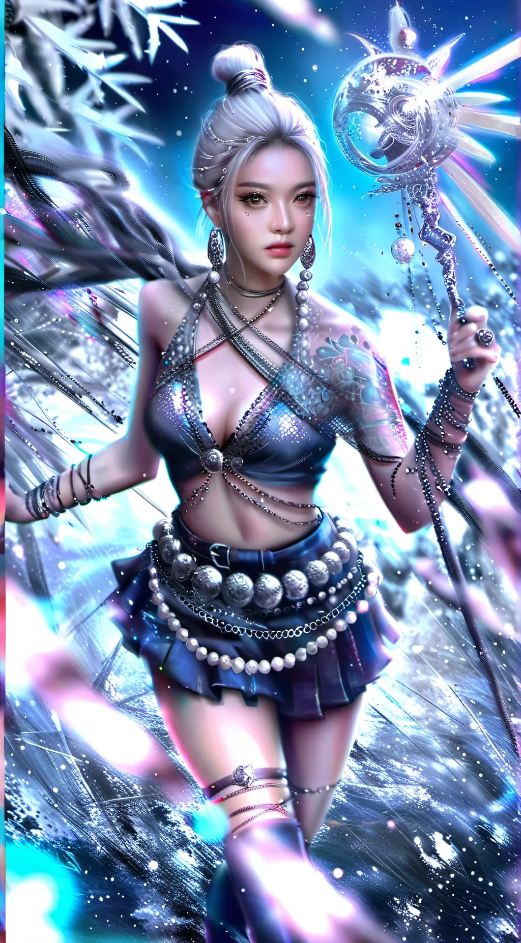 ai character: Ashly background