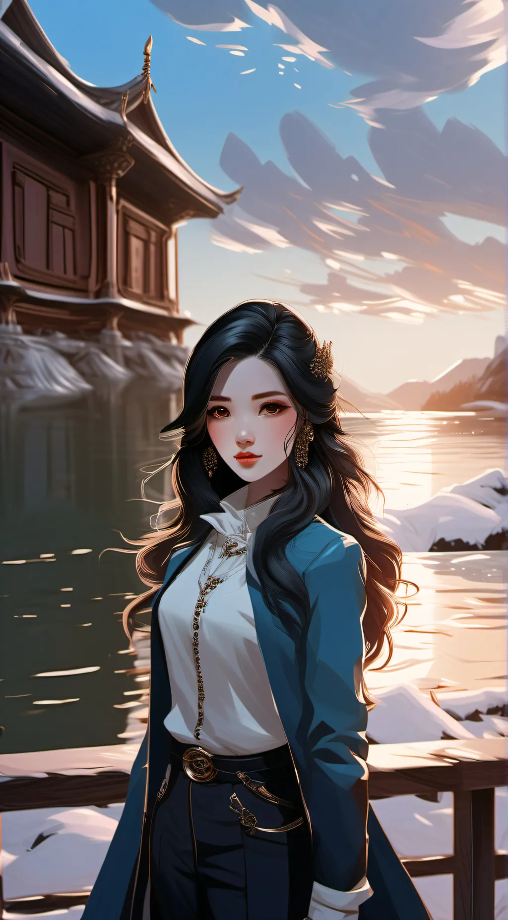 ai character: royal background
