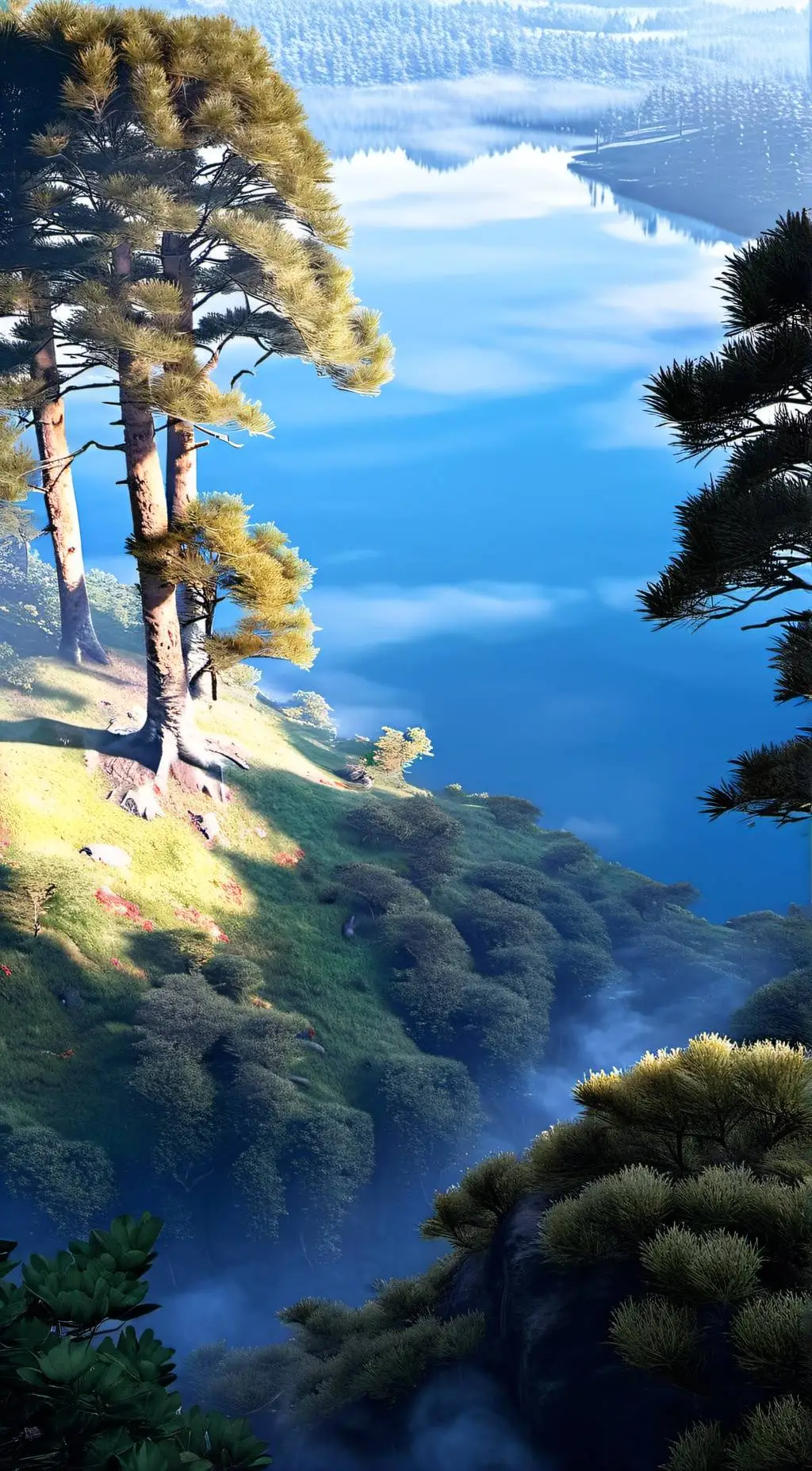 ai character: Small World background