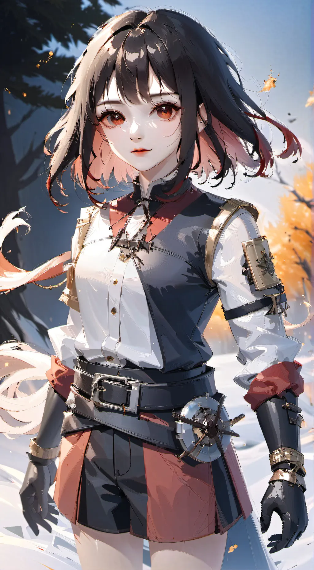 ai character: 博雅 background
