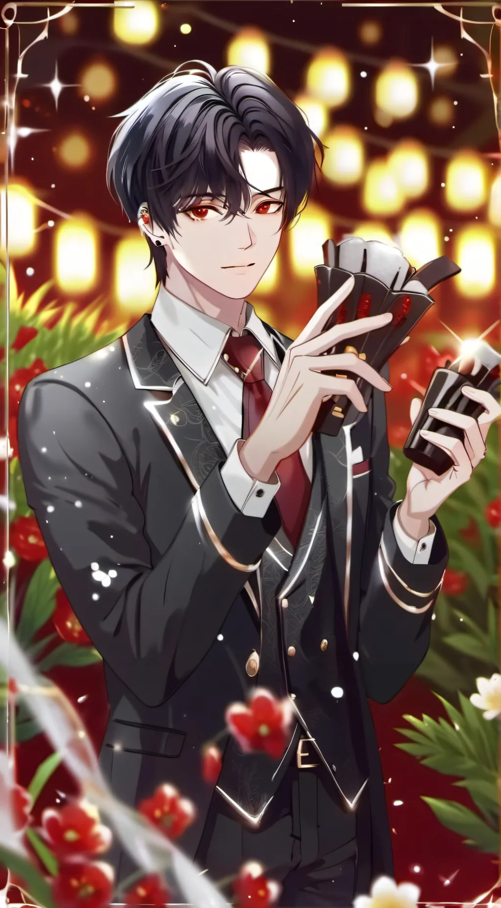 ai character: Emmanuel  background