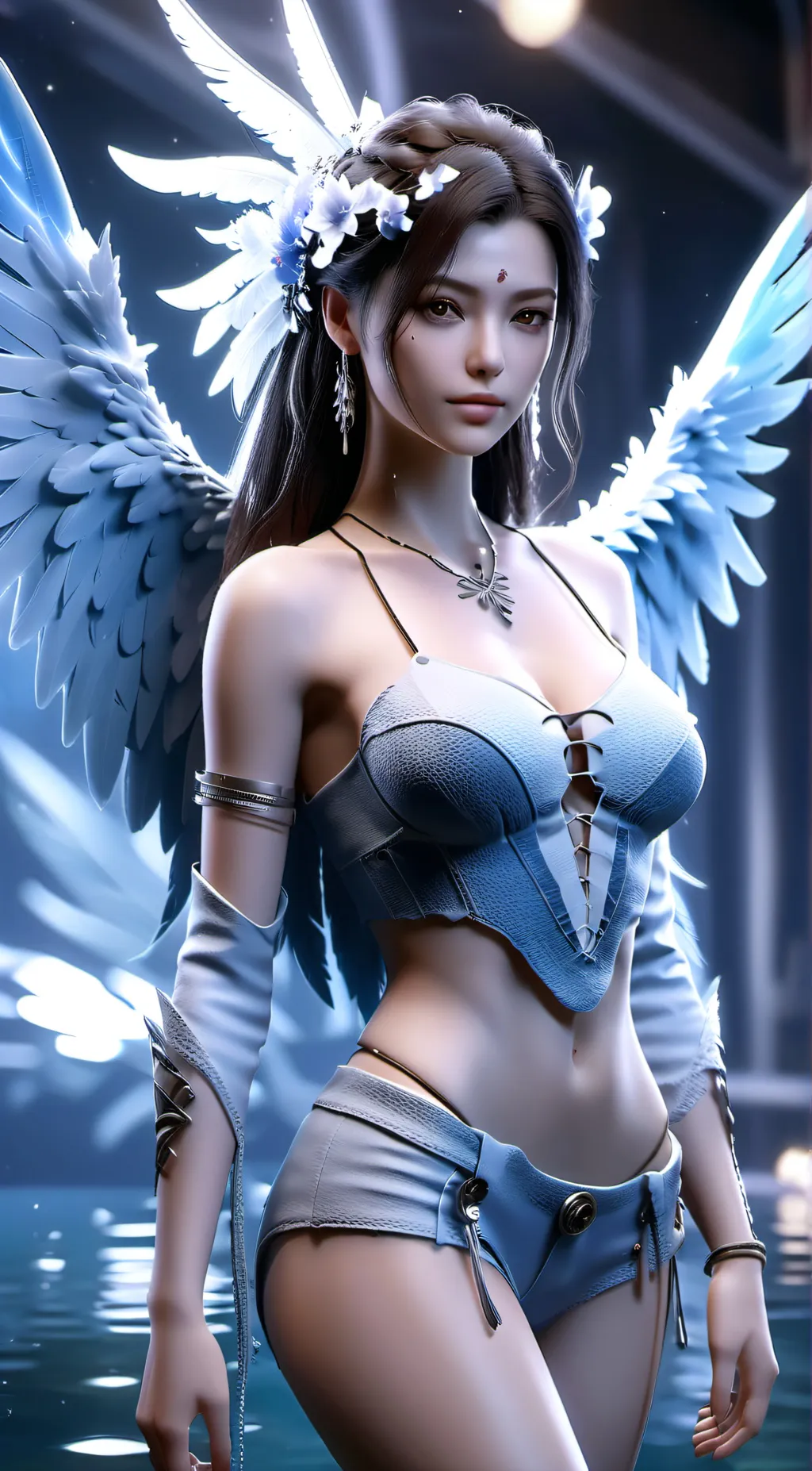 ai character: Sarah background