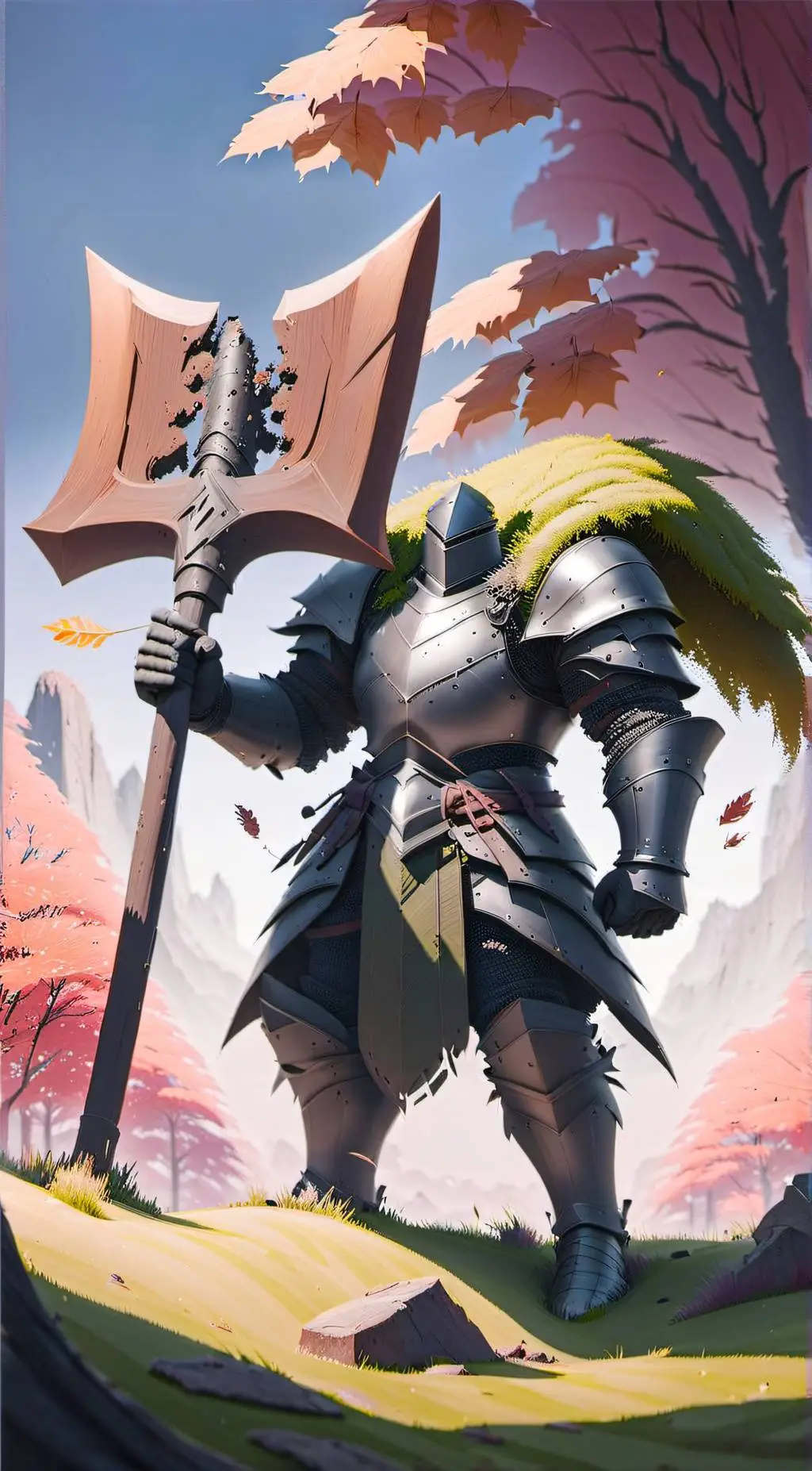 ai character: Forest Guardian background