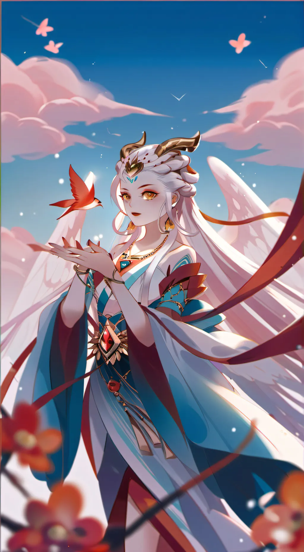 ai character: Daki background