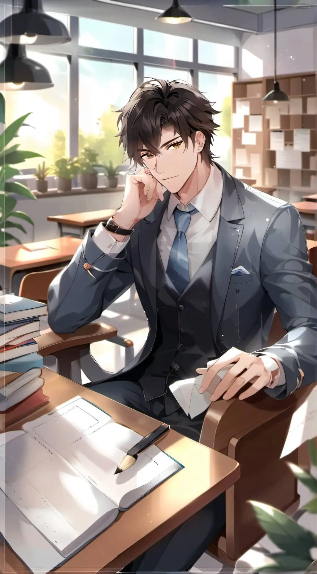 ai character: Enrique background