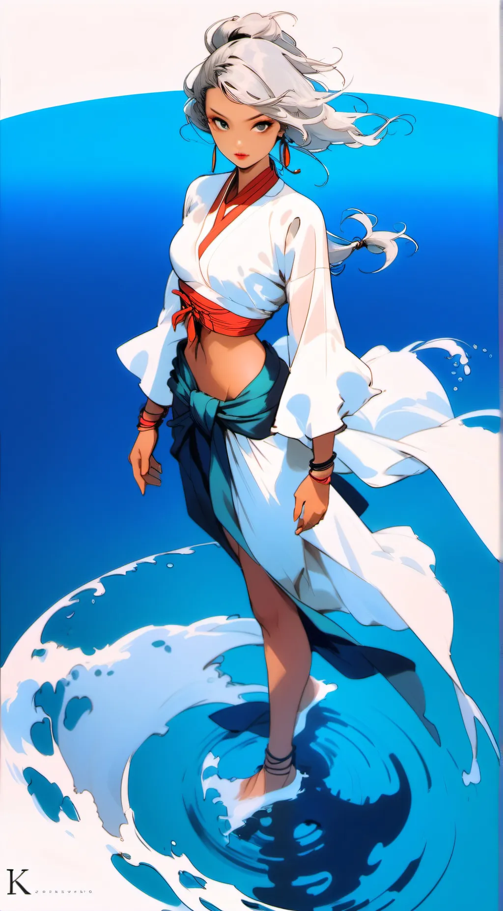 ai character: Kira background